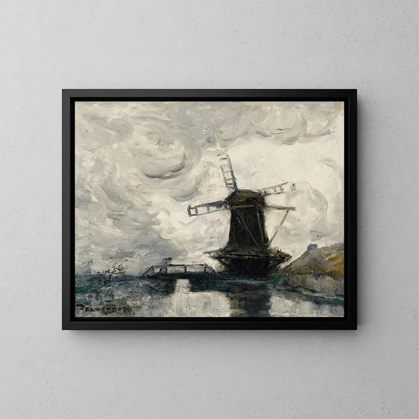 Der Mühle - Frank Myers Boggs — gerahmtes Bild an der Wand