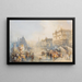 La Fête de San Marco à Venise - Frank Wasley — gerahmtes Bild an der Wand