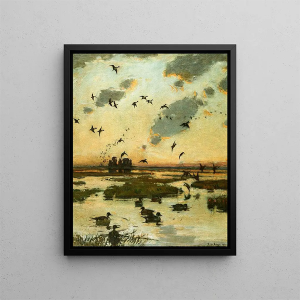 Frank Weston Benson - The Duck Marsh.webp