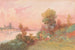 Fluss Waikato mit Figuren - Frank Wright — Ansicht des Kunstwerks