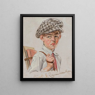 Frank Xavier Leyendecker - Hating School.webp