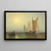 Studienmeer - Franklin D Briscoe — gerahmtes Bild an der Wand