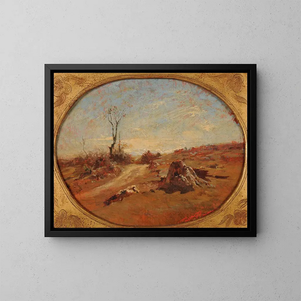 Herbst, der Baum - François-Auguste Ravier — gerahmtes Bild an der Wand