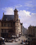 Die Tour des Vrijdagmarkt in Gent - François-Joseph Boulanger — Ansicht des Kunstwerks