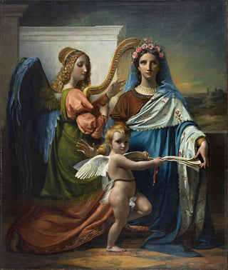 FranoisJoseph Navez - Saint Cecilia Of Rome.webp