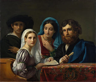 FranoisJoseph Navez - Scne De Musique.webp