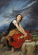 Jeanne d'Arc hörend ihre Stimmen - François-Léon Benouville — Ansicht des Kunstwerks