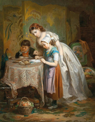 FranoisLouis Lanfant De Metz - The writing exercise.webp
