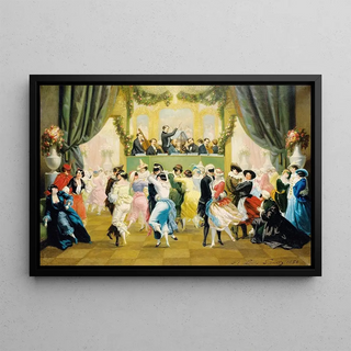 FranoisLouis Picard - Le bal masqu.webp