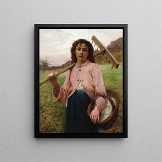 Franois Alfred Delobbe - Return from the Fields.webp