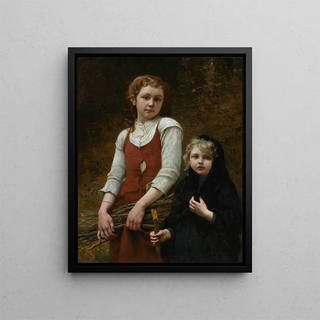 Franois Alfred Delobbe - The Wood Gatherers.webp