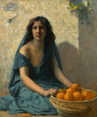 Franois Alfred Delobbe - The orange seller.webp