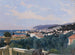 San Remo Gemälde vom Terrasse von Louis Ormond 1878 - François Bocion — Ansicht des Kunstwerks