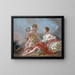 Allegorie der Musik - François Boucher — gerahmtes Bild an der Wand