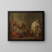 Die Tod von Méléagre - François Boucher — gerahmtes Bild an der Wand