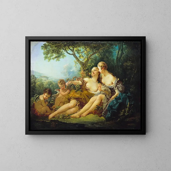 Erigone vaincue - François Boucher — gerahmtes Bild an der Wand