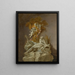 Studie der Fontaine I - François Boucher — gerahmtes Bild an der Wand