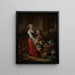 La Belle Cuisinière - François Boucher — gerahmtes Bild an der Wand