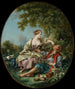 Les Sabots - François Boucher — Ansicht des Kunstwerks