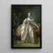 Madame Bergeret - François Boucher — gerahmtes Bild an der Wand