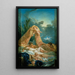 Mars und Venus überrascht von Vulkan - François Boucher — gerahmtes Bild an der Wand