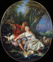 Berger und Bergerin in Ruhe - François Boucher — Ansicht des Kunstwerks