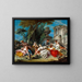 Die Vogelfänger - François Boucher — gerahmtes Bild an der Wand