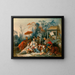 Der chinesische Garten - François Boucher — gerahmtes Bild an der Wand