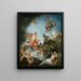 Der Sonnenaufgang - François Boucher — gerahmtes Bild an der Wand