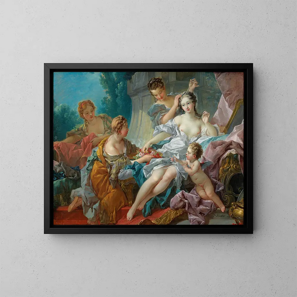 La Toilette de Vénus - François Boucher — gerahmtes Bild an der Wand
