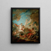 Venus im Atelier von Vulkan - François Boucher — gerahmtes Bild an der Wand