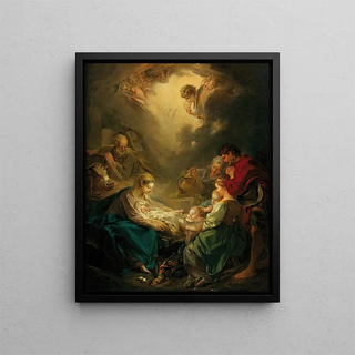 Franois Boucher - Virgin attending to the sleeping Christ child.webp