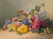 Natur stillleben mit Blumen - François Charette — Ansicht des Kunstwerks