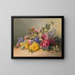 Natur stillleben mit Blumen - François Charette — gerahmtes Bild an der Wand