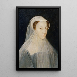 Franois Clouet - Portrait de MarieStuart 15421587 reine de France et reine dcosse en costume de deuil.webp