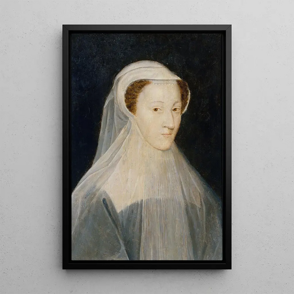 Franois Clouet - Portrait de MarieStuart 15421587 reine de France et reine dcosse en costume de deuil.webp