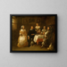 Familienzusammenkunft - François Duchatel — gerahmtes Bild an der Wand