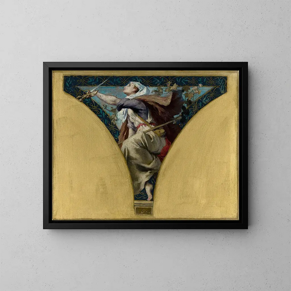 La Lorraine - François Émile Ehrmann — gerahmtes Bild an der Wand
