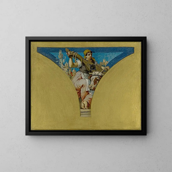 Le Berry - François Émile Ehrmann — gerahmtes Bild an der Wand