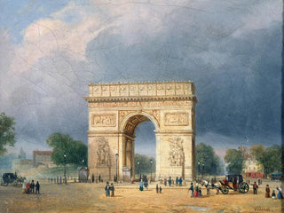 L'Arc de Triomphe de l'Étoile - François Étienne Villeret — Ansicht des Kunstwerks
