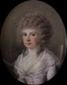 Portrait einer jungen Frau mit lockigem Perücke - François Ferrière — Ansicht des Kunstwerks