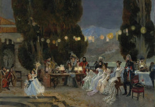 Franois Flameng - An Evenings Entertainment For Josephine.webp
