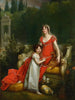 Élisa Bonaparte mit ihrer Tochter Napoléona Baciocchi - François Gérard — Ansicht des Kunstwerks
