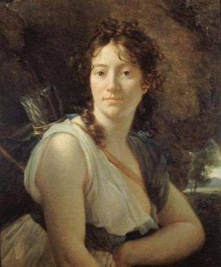 Franois Grard - Portrait Of Mademoiselle Duchesnois 17771835 Member Of The ComdieFranaise In The Role Of Dido.webp