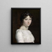 Portrait of Alexandrine Émilie Brongniart - François Gérard — gerahmtes Bild an der Wand