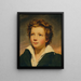Portrait eines Jungen - François Gérard — gerahmtes Bild an der Wand