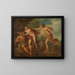 Apollon und Daphne - François Lemoyne — gerahmtes Bild an der Wand
