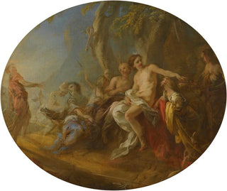 Diane und Actéon - François Lemoyne — Ansicht des Kunstwerks