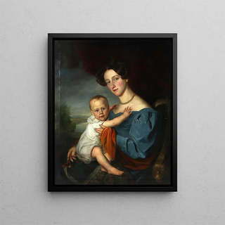Franois Van Dorne - Mutter mit Kind.webp