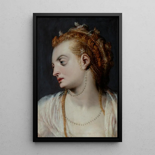 Frans Floris - Studie hlavy mlad eny v blm.webp